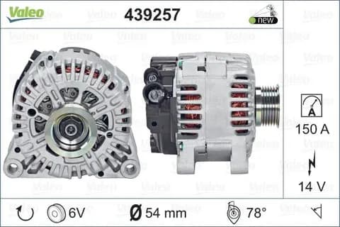 ALTERNATÖR VALEO 439257