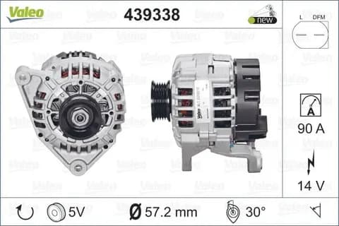 ALTERNATÖR VALEO 439338