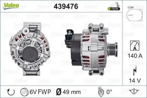 ALTERNATÖR VALEO 439476