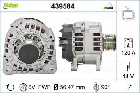 ALTERNATÖR VALEO 439584