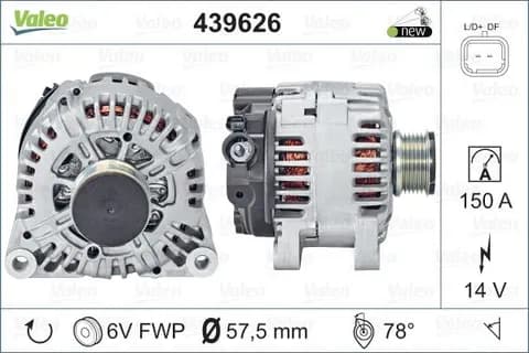ALTERNATÖR VALEO 439626