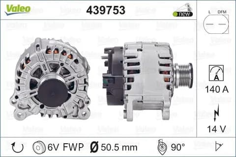 ALTERNATÖR VALEO 439753