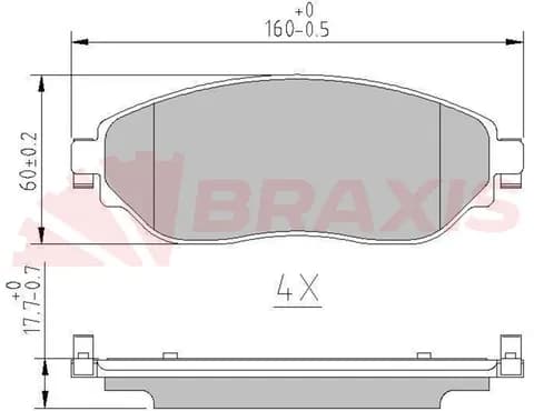 DİSK BALATA BRAXIS AA0606