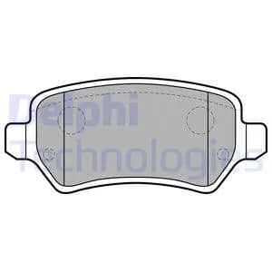 DİSK BALATA DELPHI LP1681