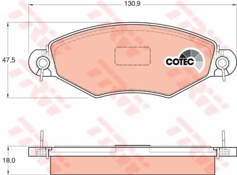 DİSK BALATA TRW GDB1361