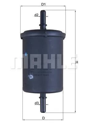 MAHLE FILTRE YAKIT FİLTRESİ MAHLE KL72