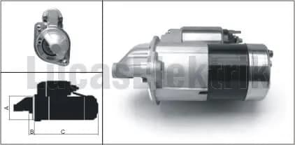 MARŞ MOTORU LUCAS LES0173