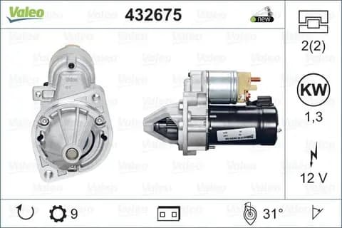 MARŞ MOTORU VALEO 432675
