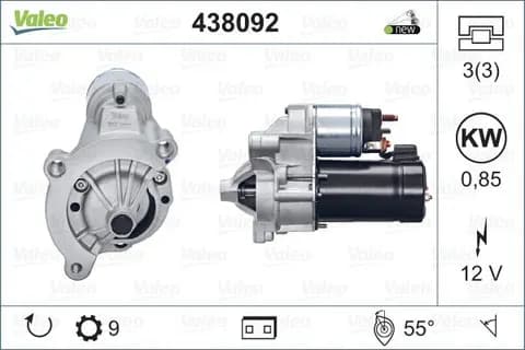 MARŞ MOTORU VALEO 438092