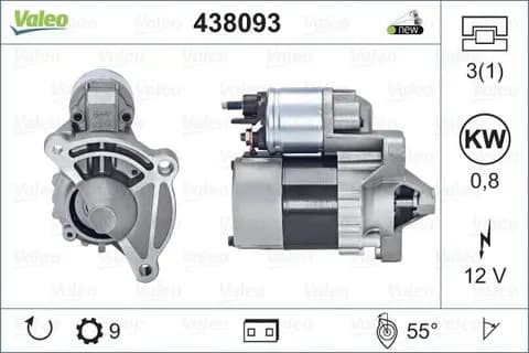 MARŞ MOTORU VALEO 438093