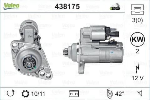 MARŞ MOTORU VALEO 438175