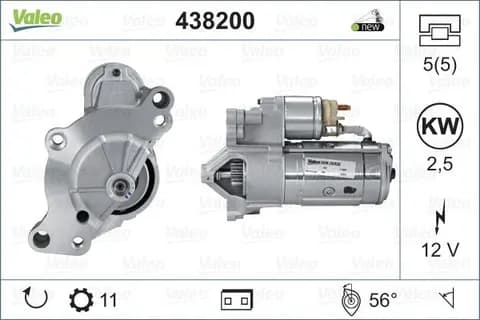 MARŞ MOTORU VALEO 438200
