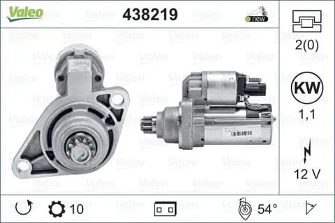 MARŞ MOTORU VALEO 438219