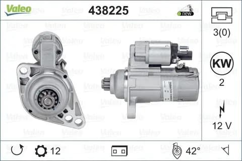 MARŞ MOTORU VALEO 438225