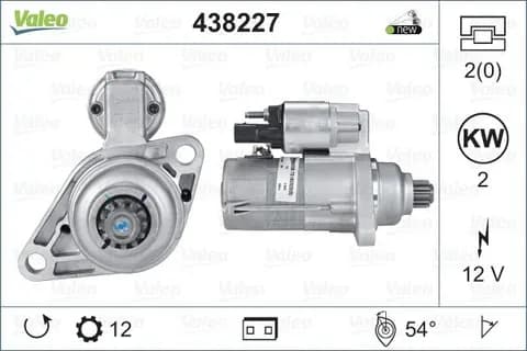 MARŞ MOTORU VALEO 438227