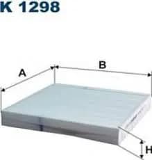 POLEN FİLTRESİ FILTRON K 1298