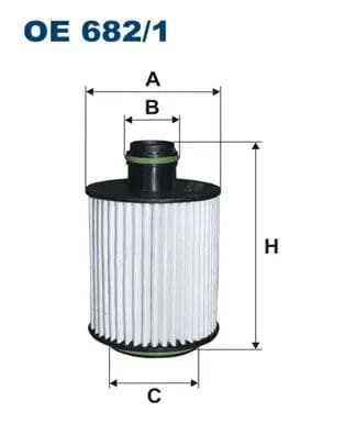 YAĞ FİLTRESİ FILTRON OE 682/1