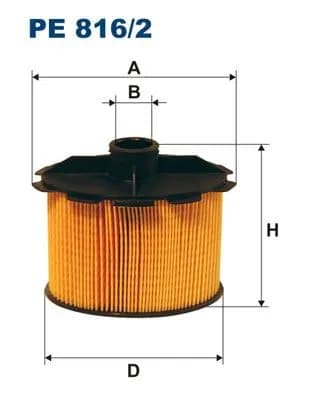 YAKIT FİLTRESİ FILTRON PE816/2