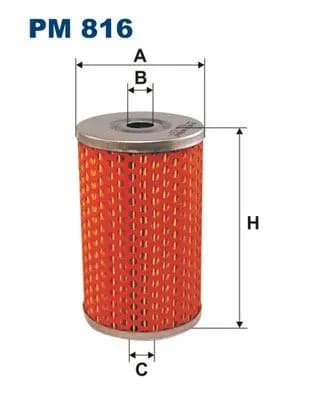 YAKIT FİLTRESİ FILTRON PM816