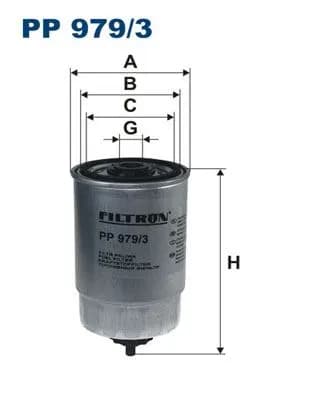 YAKIT FİLTRESİ FILTRON PP 979/3