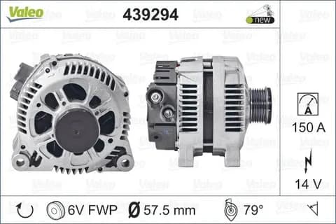 ALTERNATÖR VALEO 439294