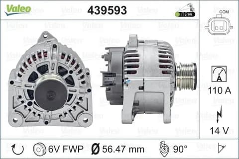 ALTERNATÖR VALEO 439593