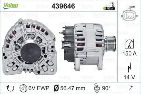 ALTERNATÖR VALEO 439646
