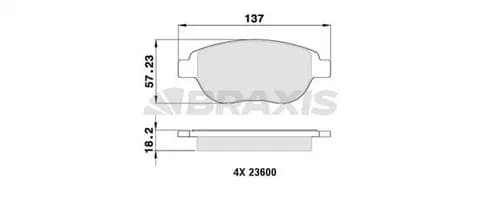 DİSK BALATA BRAXIS AA0013