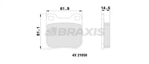 DİSK BALATA BRAXIS AA0125