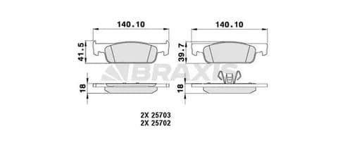 DİSK BALATA BRAXIS AA0227