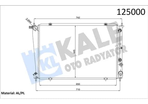KALE RADYATOR SU RADYATÖRÜ KALE 2405061AB