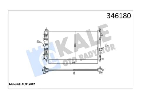 KALE RADYATOR SU RADYATÖRÜ KALE 346180