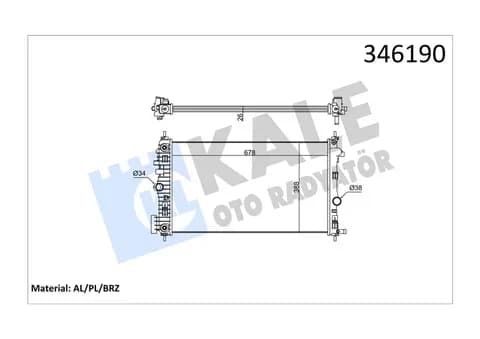KALE RADYATOR SU RADYATÖRÜ KALE 346190