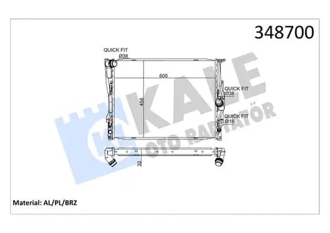 KALE RADYATOR SU RADYATÖRÜ KALE 348700