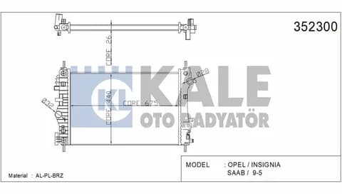 KALE RADYATOR SU RADYATÖRÜ KALE 352300