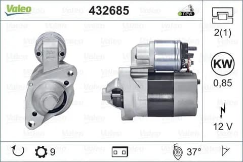 MARŞ MOTORU VALEO 432685