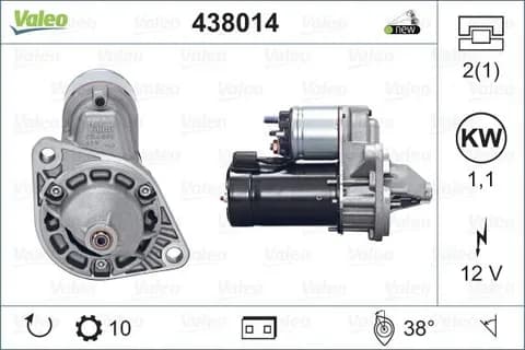 MARŞ MOTORU VALEO 438014