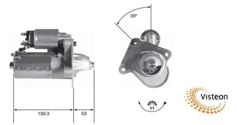 MARŞ MOTORU VISTEON 20-100-01029
