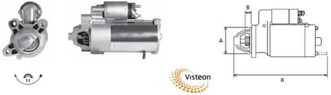 MARŞ MOTORU VISTEON 20-100-01036