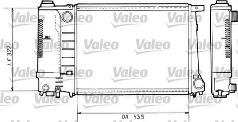 SU RADYATÖRÜ VALEO 730365