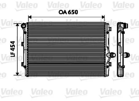 SU RADYATÖRÜ VALEO 734333