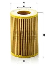 YAĞ FİLTRESİ MANN HU712/9X